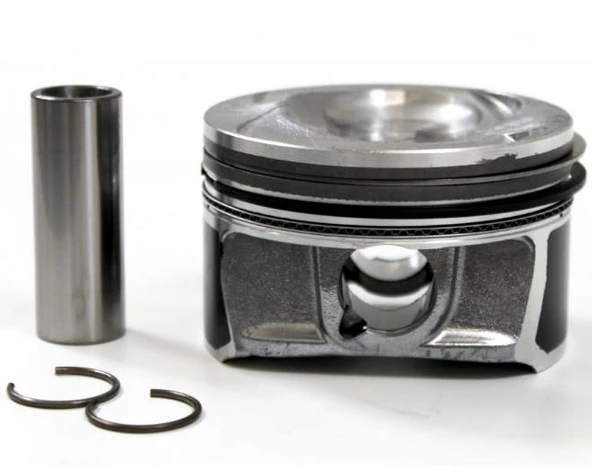 PİSTON+SEGMAN GOLF5-GOLF6-JETTA-PASSAT-TİGUAN-A3-LEON BLG-BMY-CAVA-CAVD 1.4 TSİ 05-13 19 Ø (76.5 mm) 03C107065BL 03C107065CK 87-72513 STD - Resim 2