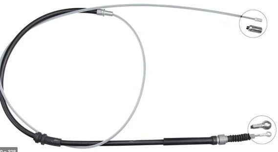 EL FREN TELI ARKA SOL-SAG DISKLI  CADDY III (2KA.2KH.2CA.2CH) 1.9TDI 2.0TDI 4X4 2004-2015 2K5609721N 2K5609721G - Resim 2