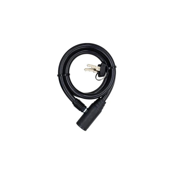 Bisiklet Halat Zincir Kilidi 80 cm Çelik Kilit Çap 10 mm Ø  Hırsız Önleme Güvenlik 1 Adet - 6