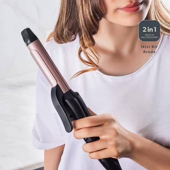 Homend Hairmony 4605H 2in1 Saç Düzleştirici ve Maşa - 2