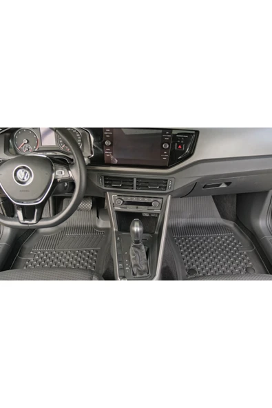 Sahler Volkswagen Polo 2017-2025 Uyumlu 4.5D Premium Havuzlu Paspas ve Liner Marka 3D ALT Bagaj Havuzu - Resim 4