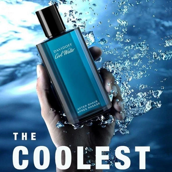 Davidoff Cool Water Erkek After Shave 125 ml Tıraş Sonrası Losyon - 3