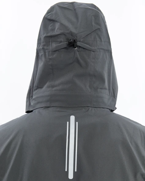 Mapamyumco Windbreaker Erkek Ceket-FÜME-SİYAH - Resim 7