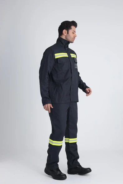 Eriyik Metal Sıçramalarına Karşı Koruyucu Takım Ceket & Pantolon - 3