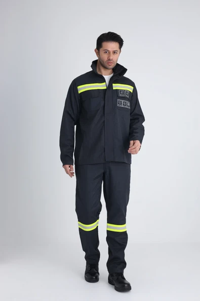 Eriyik Metal Sıçramalarına Karşı Koruyucu Takım Ceket & Pantolon