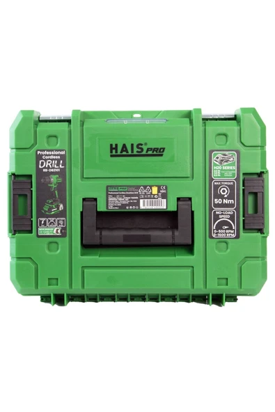 Haispro RB-DB2101 Profesyonel Vidalama Matkap 21 V 2x2.0 Ah Çift Akülü - Resim 2