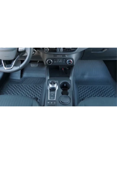 Sahler Focus 4/5 2019+ Sedan Uyumlu 4.5d Premium Havuzlu Paspas ve Liner Marka 3D Bagaj Havuzu - Resim 4