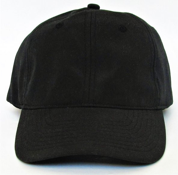 salarticaret Unısex Soft Düz Siyah Şapka