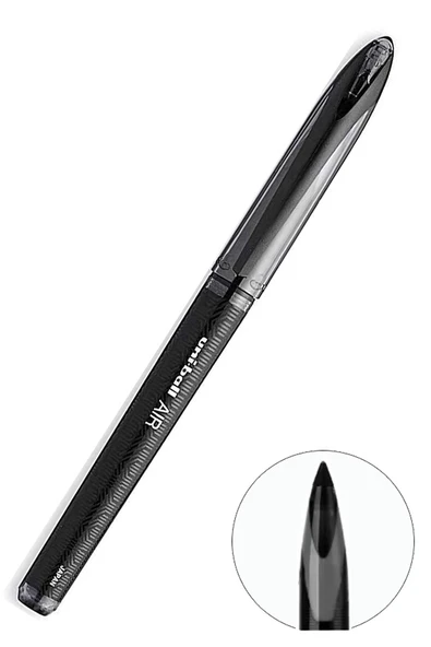 Pilot Kalem 1 Adet Uniball Air Mikro 0.5 mm Roller Pilot Kalem Uba-188-M Roller Uçlu Likit Mürekkepli Pilot Kalem - 3