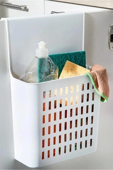 Dolap İçi Düzenleyici Dolap Kapağına Takılan Organizer Deterjanlık