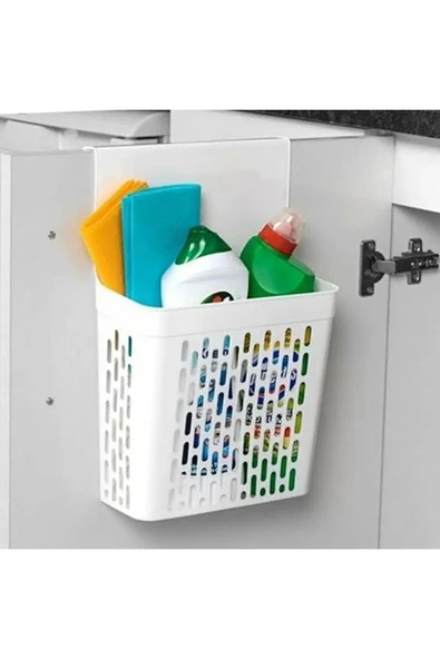Dolap İçi Düzenleyici Dolap Kapağına Takılan Organizer Deterjanlık - 3