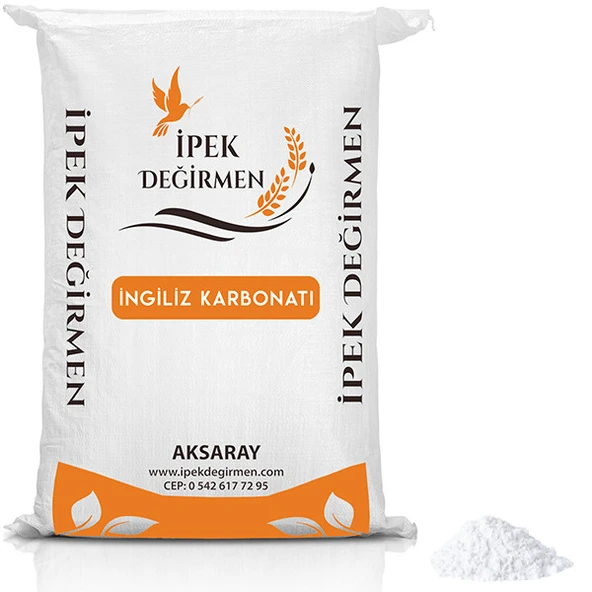 İpek Değirmen 500 GR Katkısız İngiliz Karbonatı Yenilebilir İçilebilir