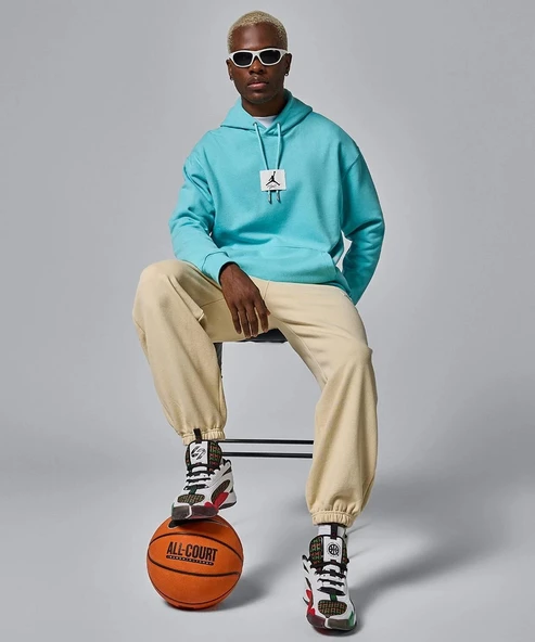 Nike Jordan Fleece Pullover DQ7338-464 Erkek Sweatshirt - 6