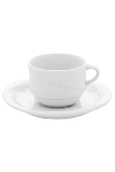 Güral Porselen Istanbul Çay ve Nescafe  Fincan Tabaklı1 Adet 170 Cc