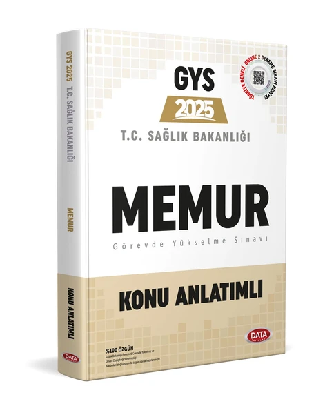 Data 2025 T.C. Sağlık Bakanlığı Memur GYS Konu Anlatımlı Data Yayınları
