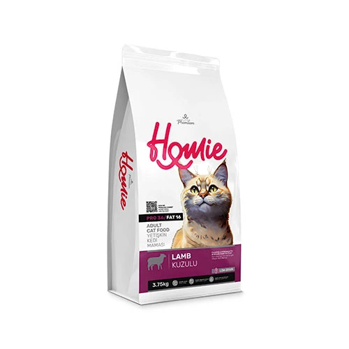Homie Kuzulu Düşük Tahıllı Yetişkin Kedi Maması 3,75 Kg