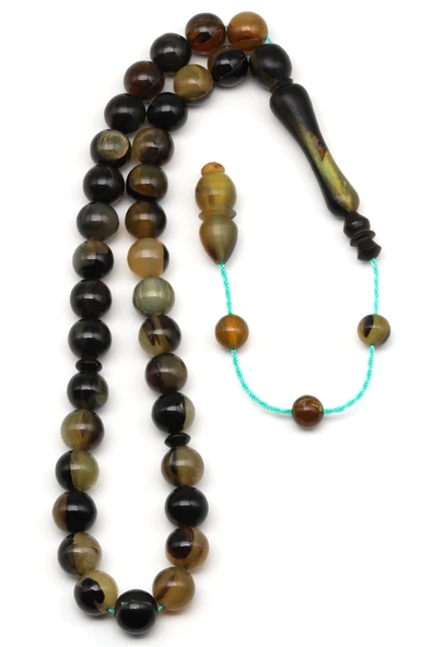 Bufalo Boynuzu Tesbih 10 mm Küre Kesim - 2