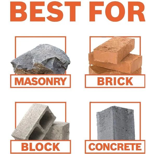 Gfb Sds Max Matkap Ucu Beton Duvar Tuğla Açma 38x1000 mm - Resim 5