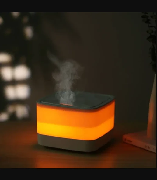 QASUL Gece lambası Kumandalı Taşınabilir Ultra Akıllı Ultrasonik Atomizer Sürücü Nemlendirici - 2