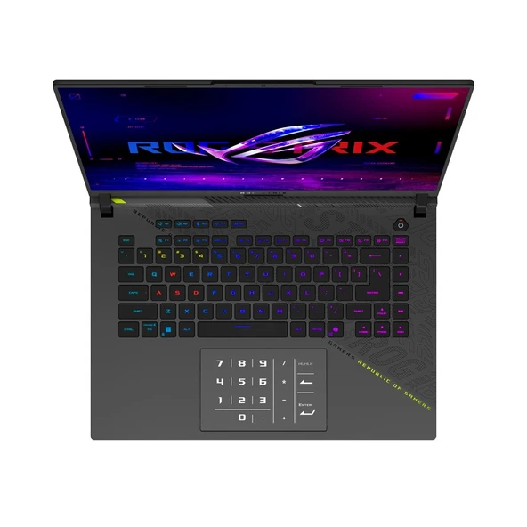 ASUS ROG STRIX G16 G614FR S5112 AMD RYZEN 9 9955HX 32GB 1TB 12GB RTX5070TI - 3
