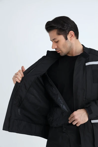 Yaren Tekstil Kışlık Motorcu Takım (Mont-Pantolon) - 4