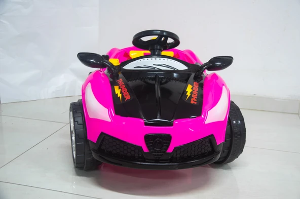 THUNDER 12 V AKÜLÜ ARABA PEMBE - 2