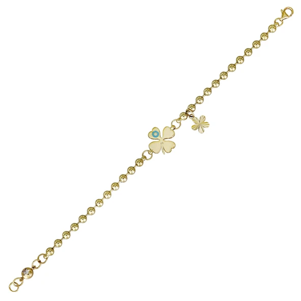 Altın Yonca Bileklik T074418