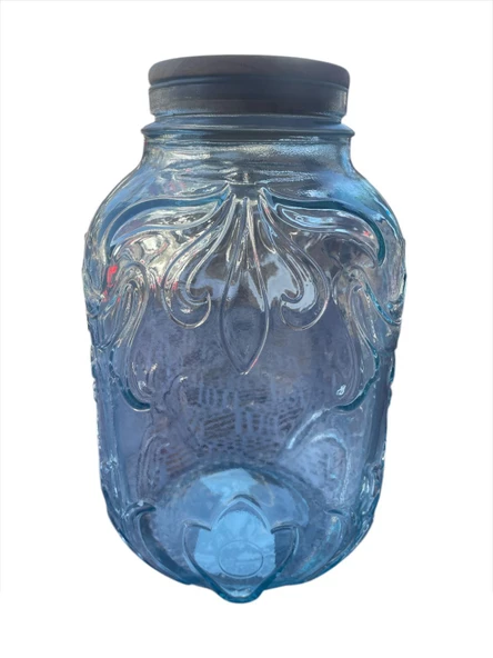 San Miguel Tarro Ahşap Kapak Kavanoz 4Lt 5971 - 2