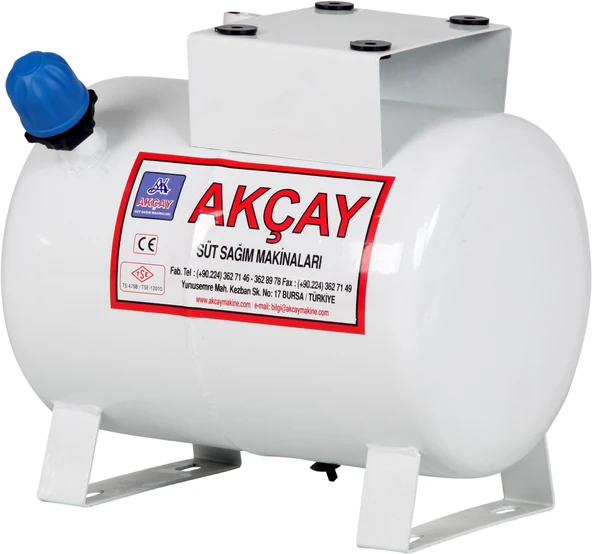 Akçay - Süt Sağma Makinesi Kuru Vakum Kazanı