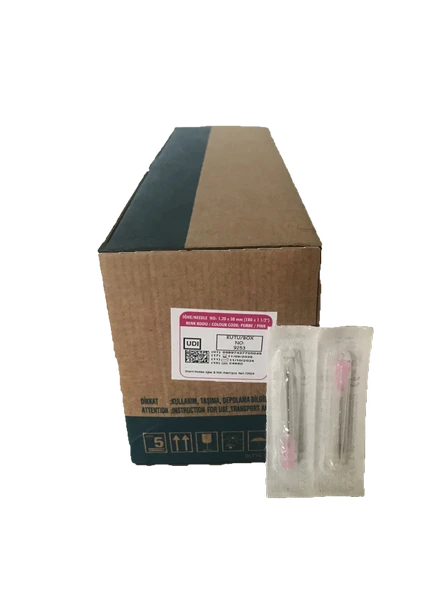 Ayset Pembe UÇ 1.20 x 38 Mm (18G x 1 1/2) 500 Adet ürün görseli