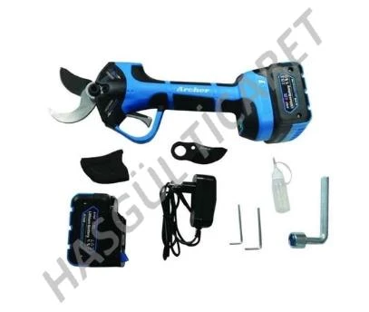 Hsgl Akülü akülü şarj edilebilir Archer  A2758 32 mm akülü makas bahçe meyve ağacı Budama makası  32 mm lityum pil - 6