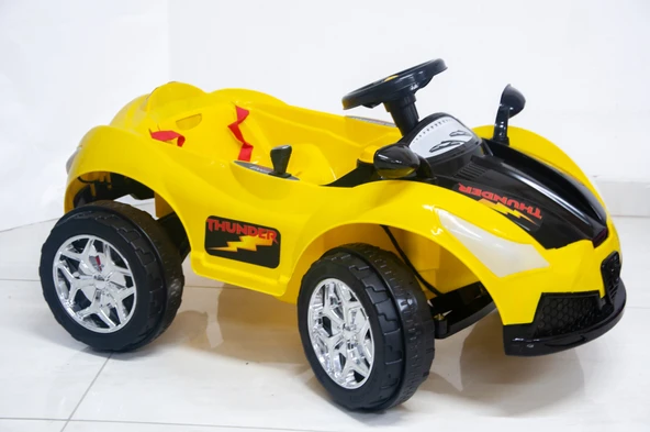 THUNDER 12 V AKÜLÜ ARABA SARI - 2