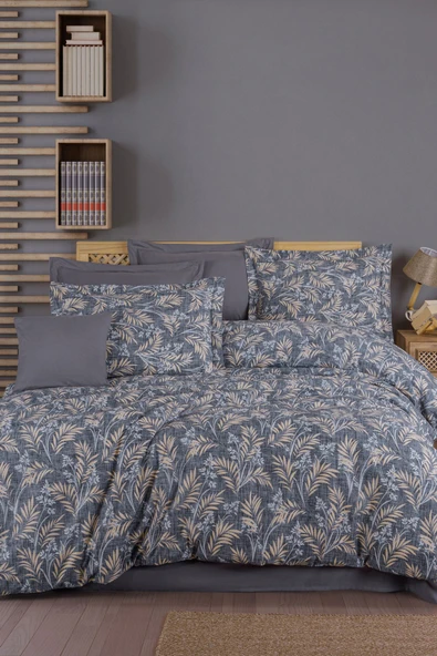 Çift Kişilik Ranforce Nevresim Takımı %100 Pamuklu Tuğba - 2