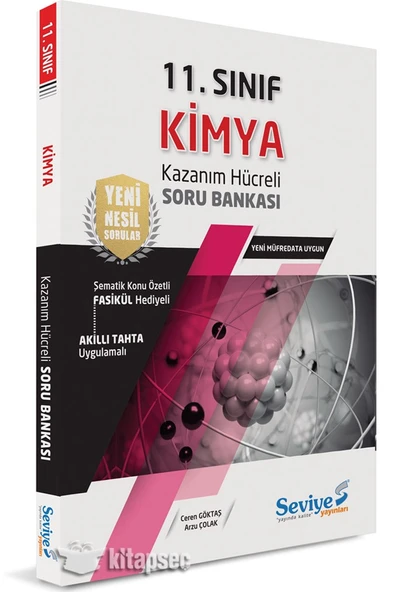 11. Sınıf Kimya Kazanım Hücreli Soru Bankası Seviye Yayınları