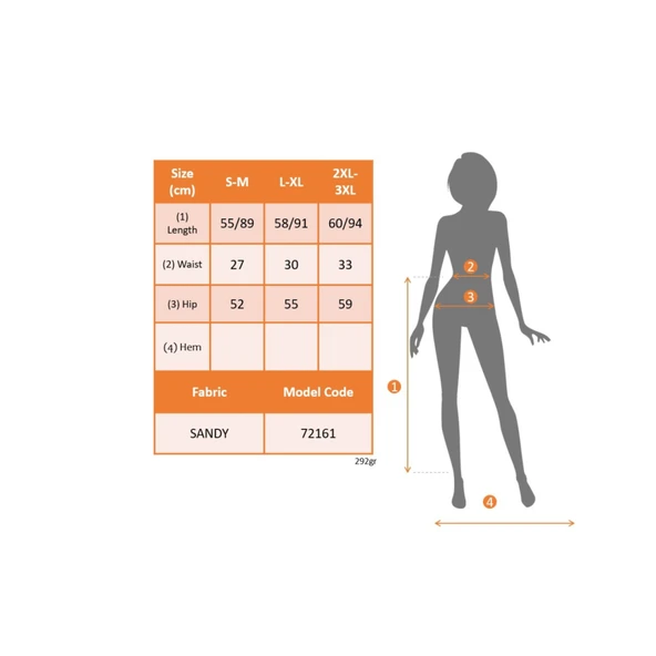 Kadın Lucky Life Kadın Cep Detay Taytlı Sandy Etek - 8