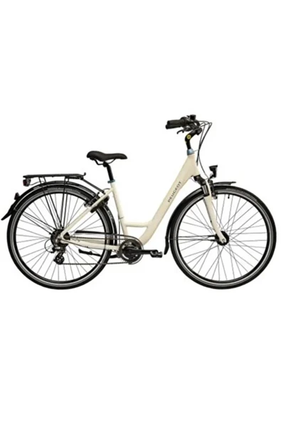 PEUGEOT C02 D7 KADIN ŞEHİR BİSİKLETİ 470H V 28 JANT 7 VİTES ALTUS WHITE ürün görseli 1
