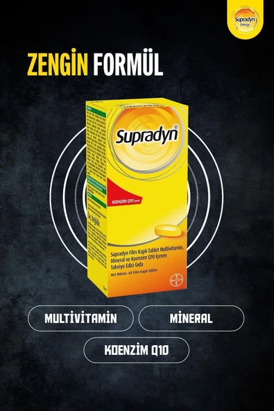 SUPRADYN DAILY KOENZIM Q10 60 TABLET - 6