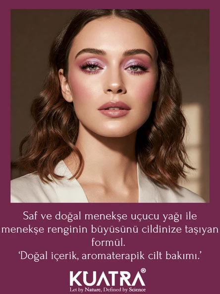 Violet Shimmer Lip-Cheek-Eye ‘Tint’ Doğal İçerikli Allık, Ruj, Göz Farı (Makyaj ve Cilt Bakımı) - 2