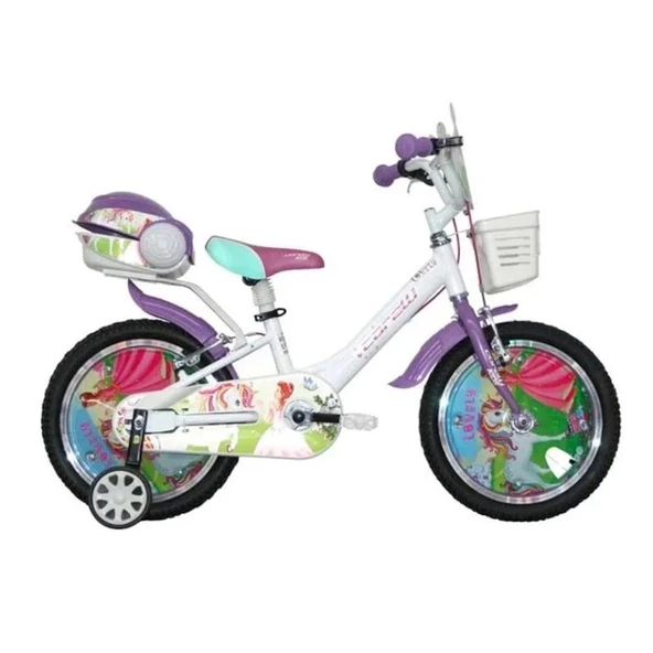 CORELLİ LOVELY KIZ ÇOCUK BİSİKLETİ V 20 JANT BEYAZ MOR ürün görseli