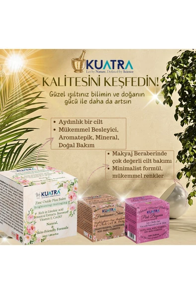 Minimal cilt bakım ve makyaj set ürün görseli