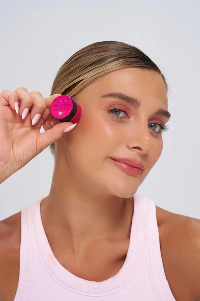 Hibiscus Magic Doğal İçerikli Çok Amaçlı Allık, Ruj, Göz Farı (Makyaj Beraberinde Çok Değerli Besleyici Cilt Bakımı) - 9