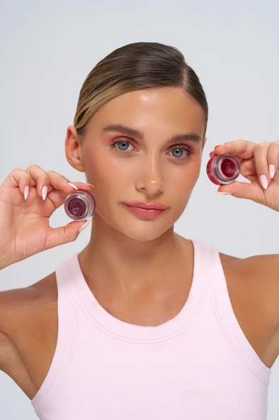 Violet Shimmer Lip-Cheek-Eye ‘Tint’ Doğal İçerikli Allık, Ruj, Göz Farı (Makyaj ve Cilt Bakımı) - 10