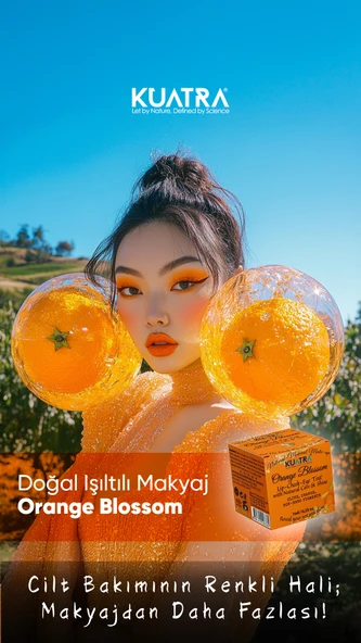 Orange Blossom Lip-Cheek-Eye ‘Tint’ Doğal İçerikli Çok Amaçlı Allık, Ruj, Göz Farı (Makyaj Beraberinde Çok Değerli Besleyici Cilt Bakımı) - 8