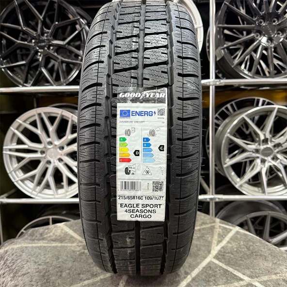 215/65 R16 C 109/107T Goodyear Eagle Sport 4 Seasons 4 Mevsim Lastik 2023 Üretim (1 ADET FİYATIDIR.)