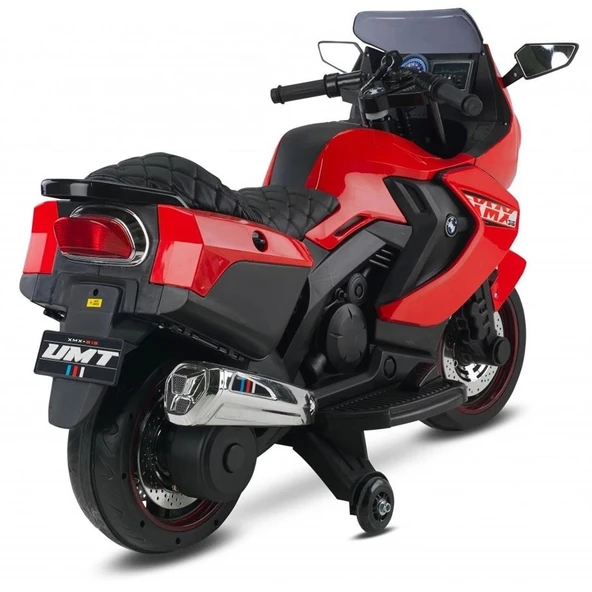 BABYHOPE 438A XMX-316 12V LEDLİ AKÜLÜ MOTOR KIRMIZI - 3