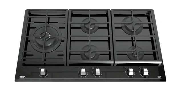 TEKA GZC 95320 BK EXACTFLAME 5 GÖZLÜ SİYAH 90 CM ANKASTRE GAZLI OCAK - 3