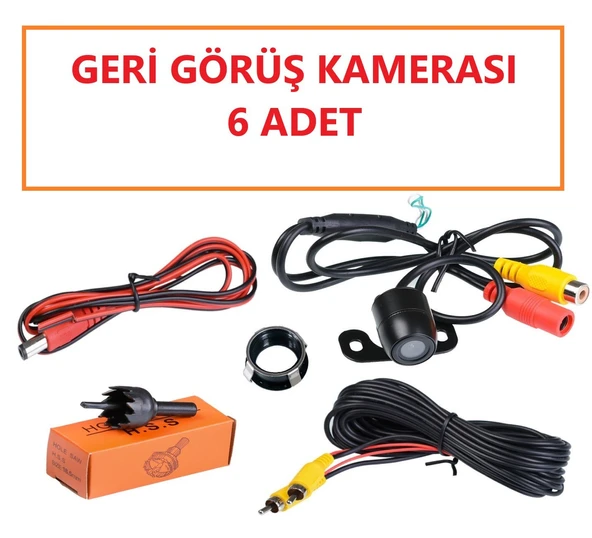 Twogo GO-İ6006 Hybrid DVR 6 Kanal 10 Inç Monitör Dvr Hybrid 6 Kamera Girişli (6 Kamera Dahil) - 5