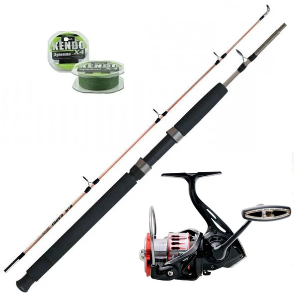 Ryuji Raptor 4000 - Capri 180cm Tekne Olta Seti