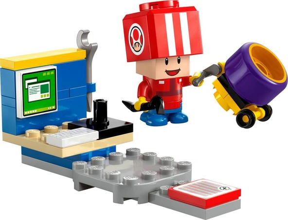 LEGO Super Mario 30702 Toad (Pit Crew) - 3