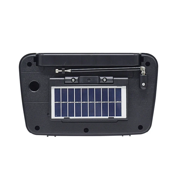 Concord RX-BT733S  Solar Güneş Enerji Panelli Nostaljik Radyo Bluetooth Hoparlör - 3